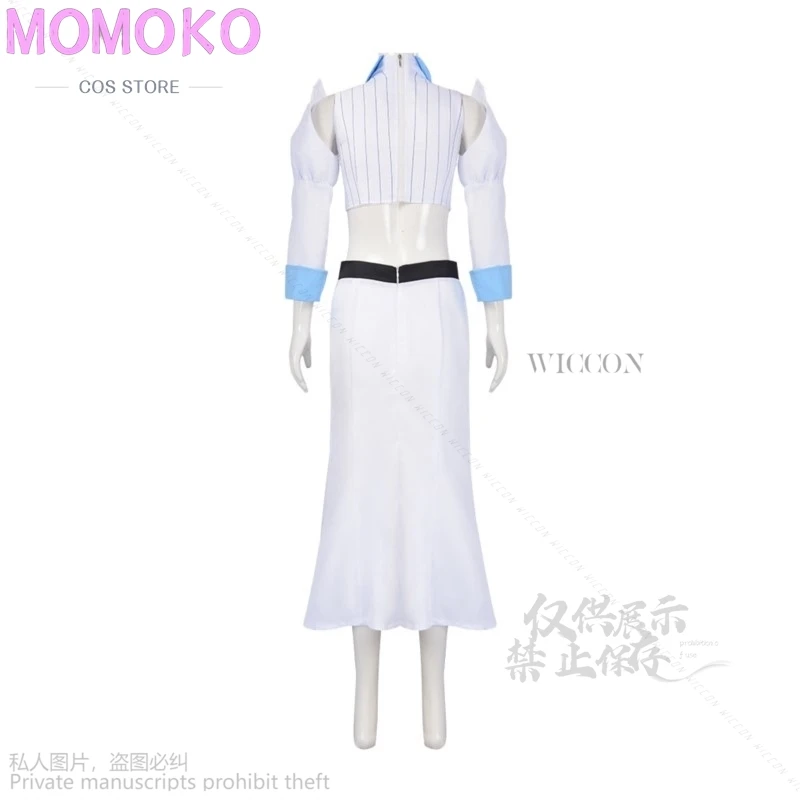 Anime Inoue Orime Cosplay Kostuum Prinses Witte Dauw Taille Lange Rok Hoofddeksels Vrouw Sexy Carnaval Halloween Pak Pruiken Lolita