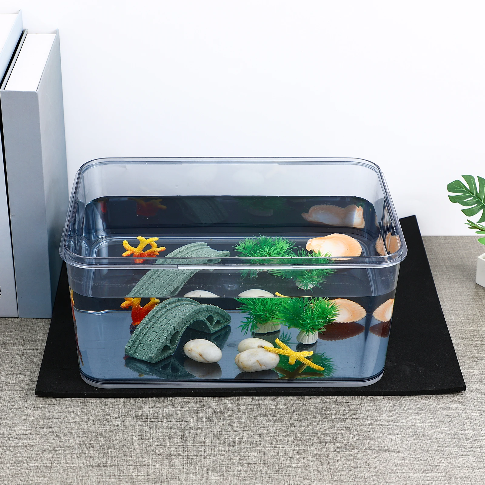 Premium Fish Tank Bottom Mat Aquarium Leveling Foam Pad for Heat Insulation Non Slip Aquarium Accessories Reptile Terrarium Use