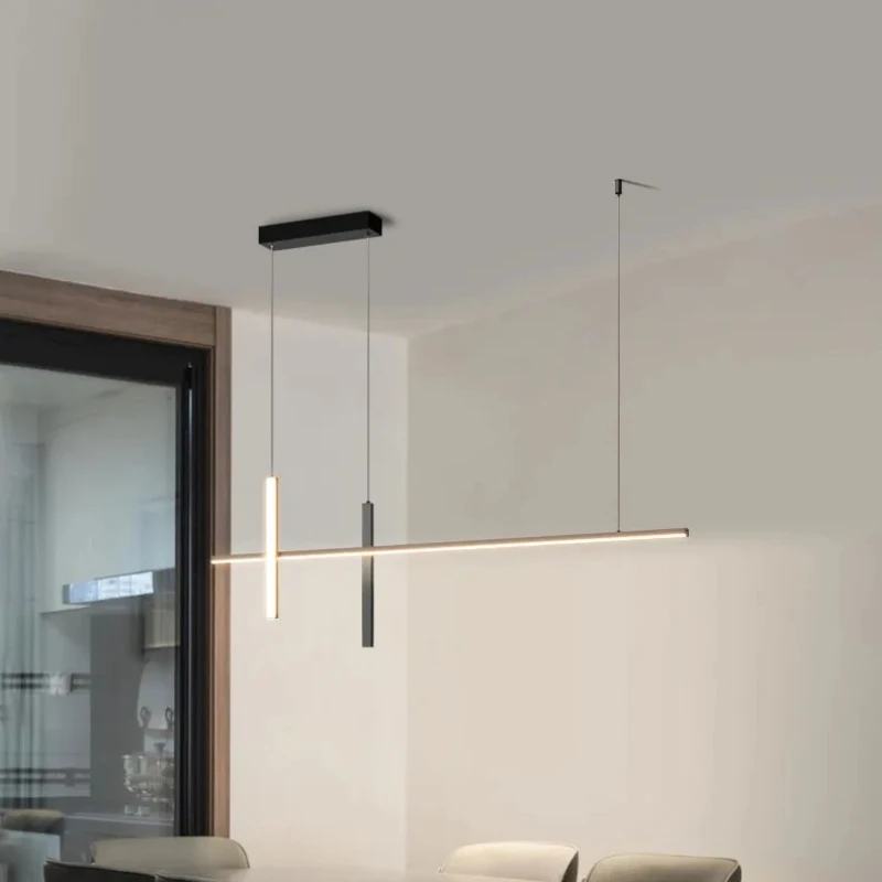 

Modern Simple Led Pendant Lights for Living Dining Room Kitchen Food Tables Study Chandelier Home Decor Hanging Light Fixture