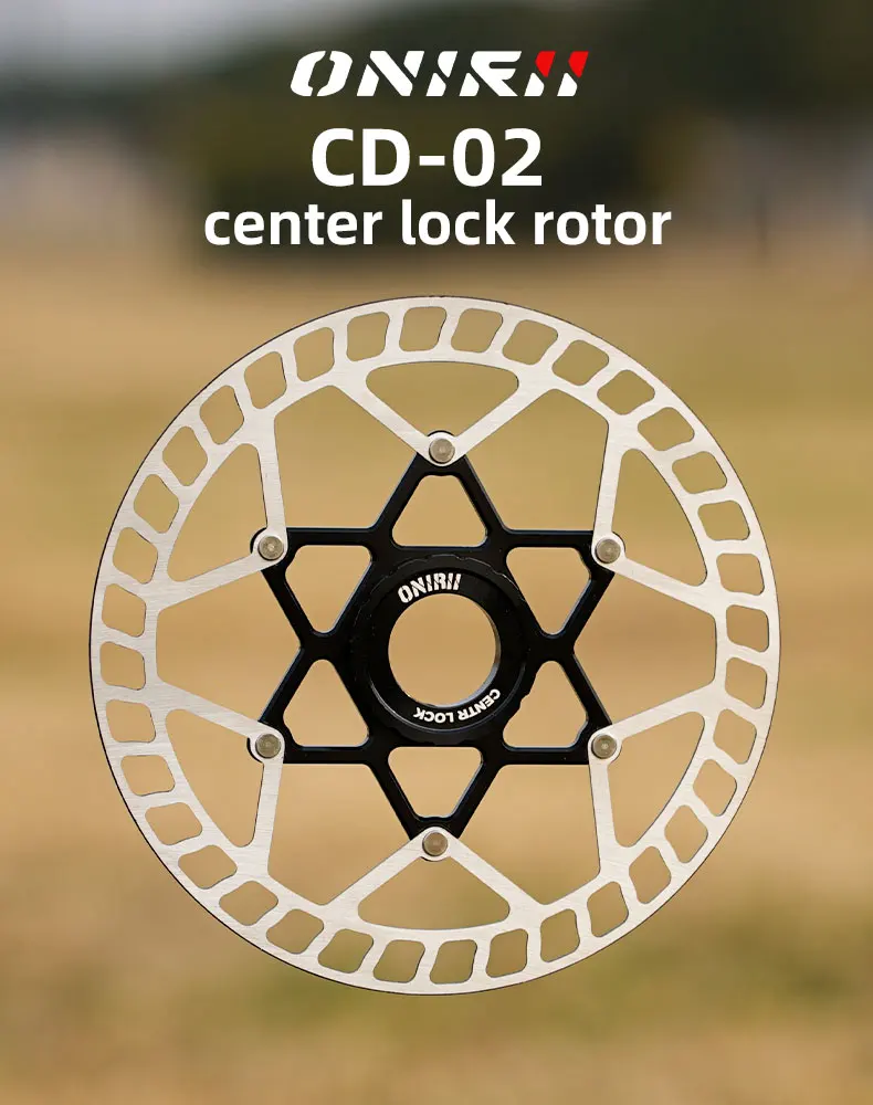 OniriiバイクRotor160mmローターディスクセンターロック6ボルト