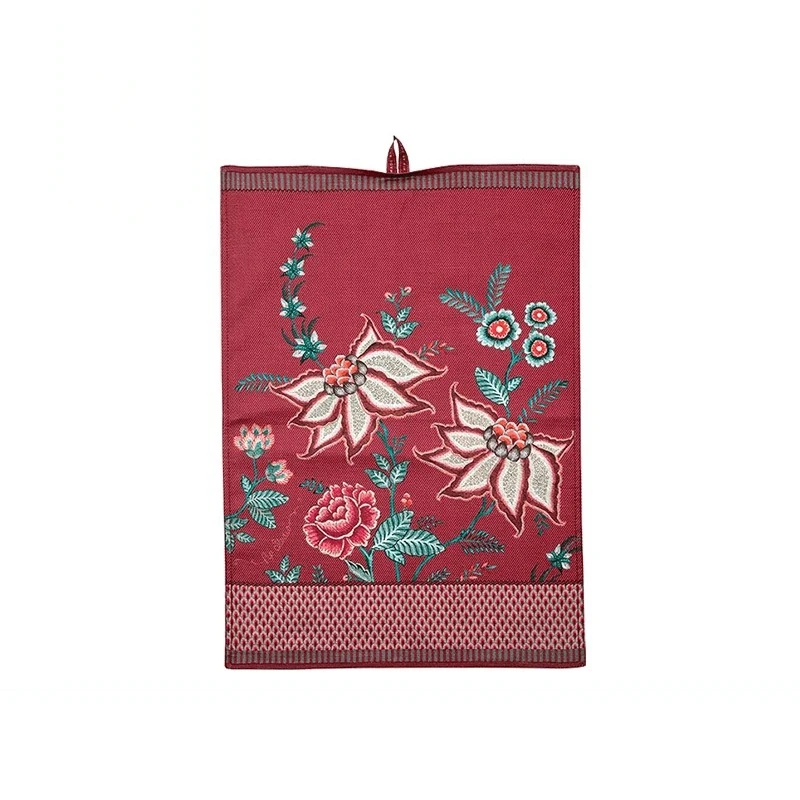 

Восточный цветок Ритм прямоугольное чайное полотенце впитывающая чайная ткань скатерть коврик для стола коврик для банкинга