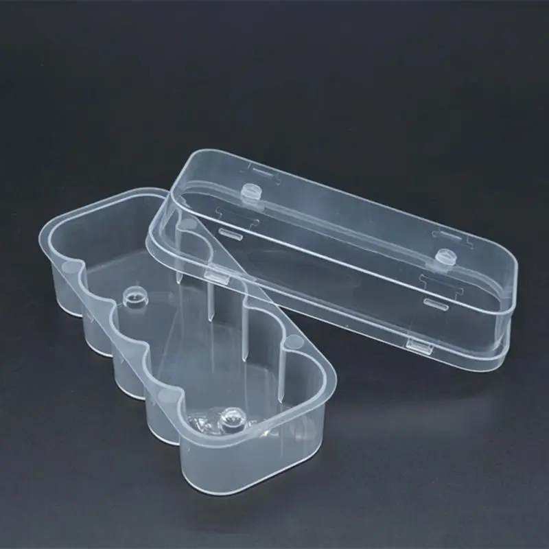 3/5/7/10ml Medizinflaschen-Aufbewahrungsbox Transparente Kunststoff-Fläschchen-Organizer Aufbewahrungskoffer Medikamenten-Dispensierboxen – Detail 8