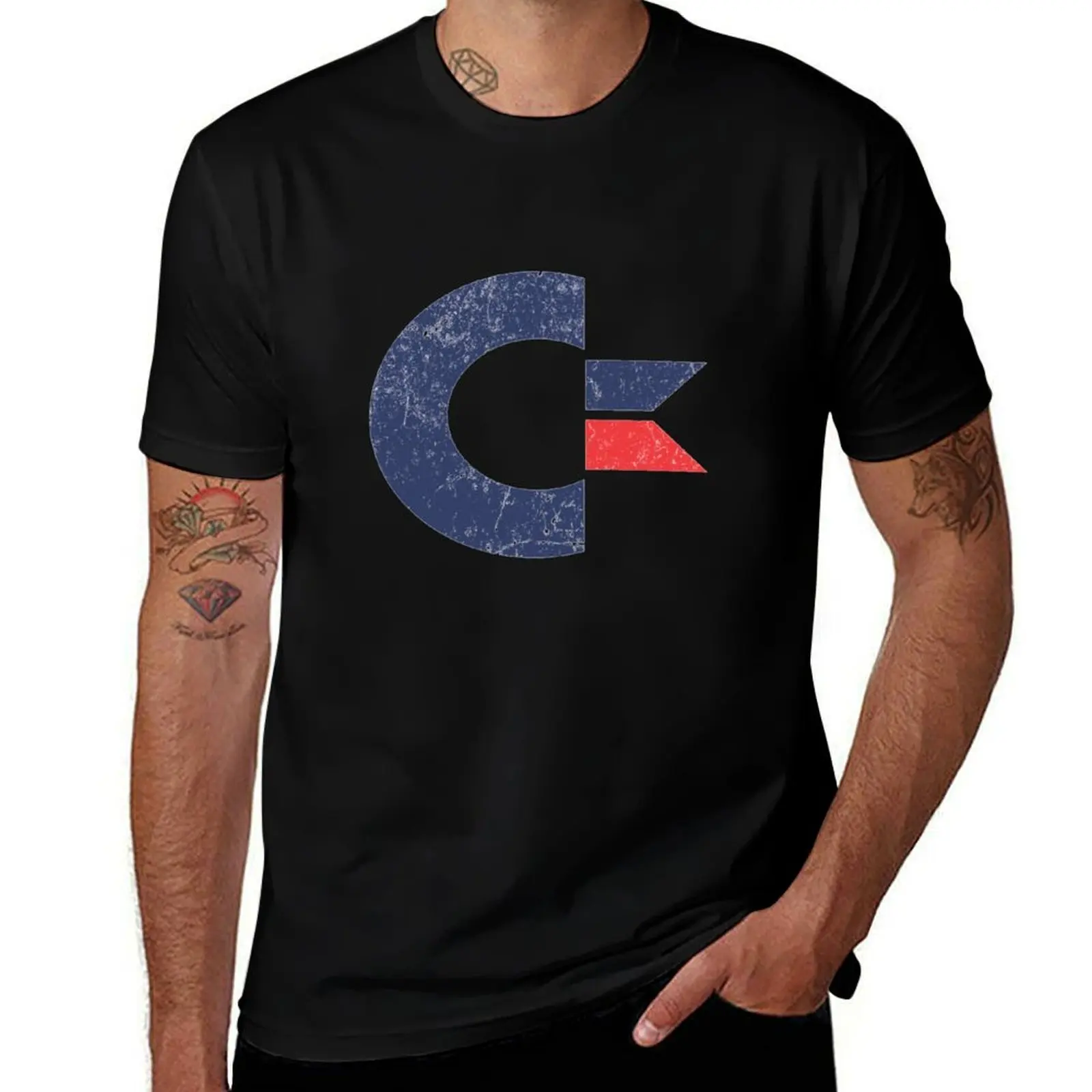 Commodore International T-Shirt Fashion Simple Casual Tee Shirt T-Shirt