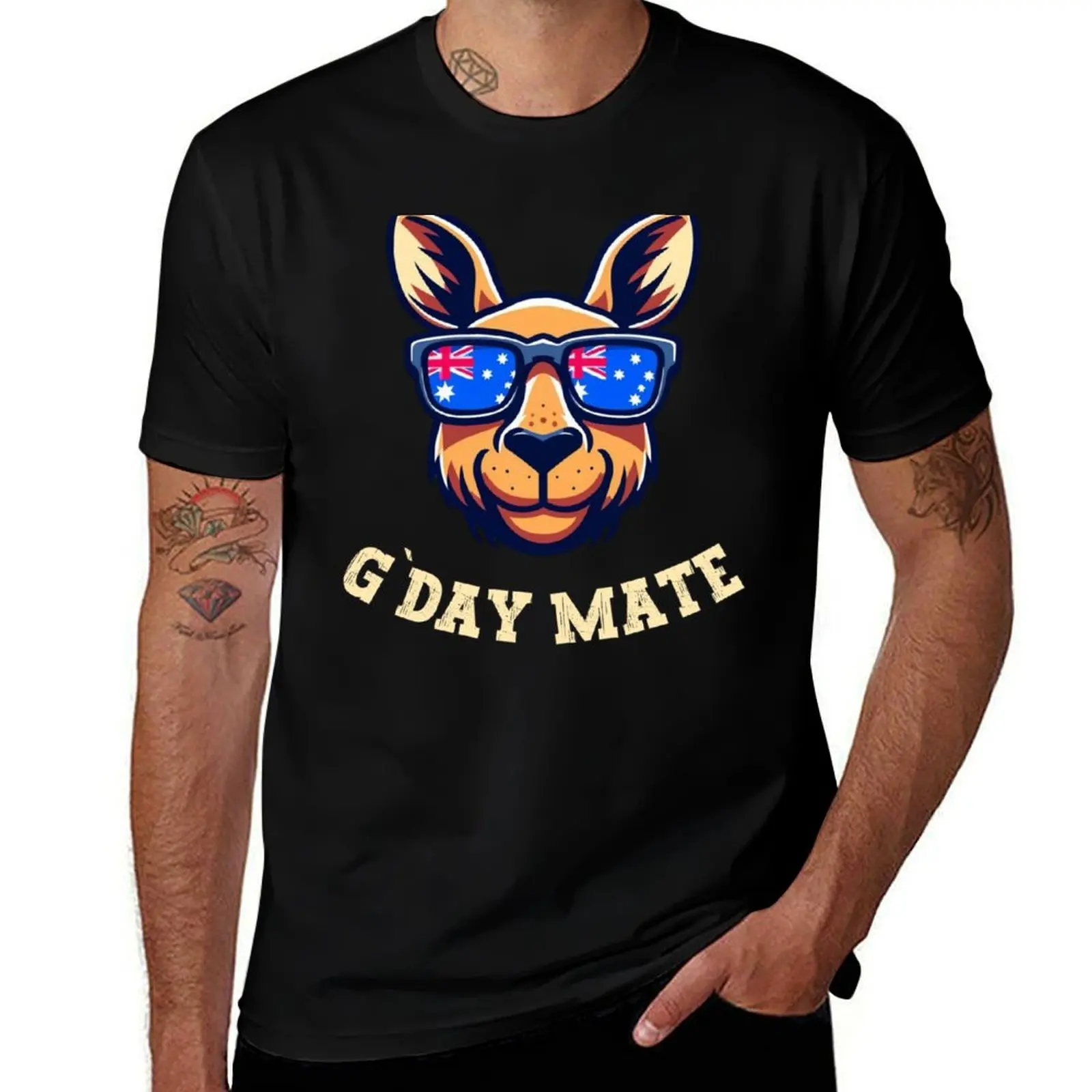g`day mate gday mate T-Shirt Fitness Quick Dry Short Sleeve Top