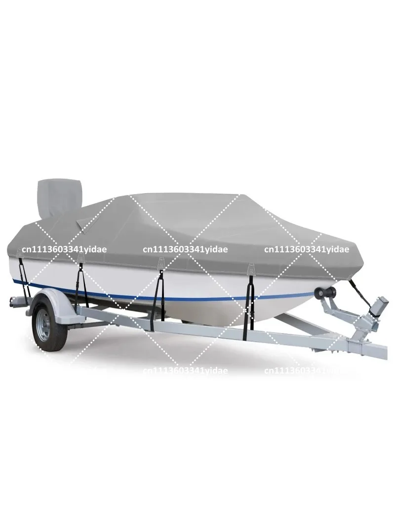 Boat Cover for 17-19ft Boats, 600D Waterproof Heavy Duty Universal Winter Protection