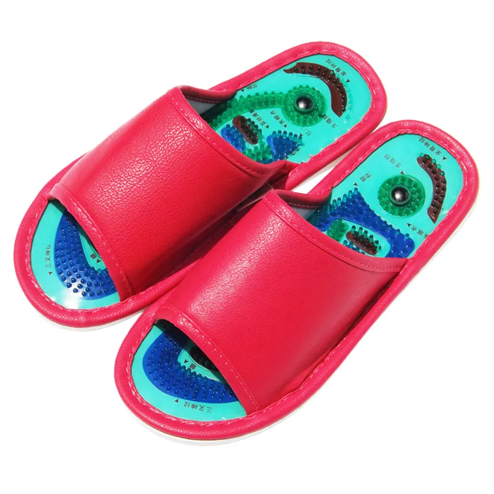 

Magnetic Massage Slippers Lightweight Non-skid Indoor Foot Therapy Sandals Health Care Shoes for Men Women Promote Circulation