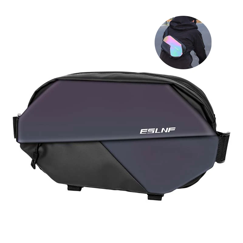 AliExpress NONE ESLNF Multifunction Large Capacity Reflective Bike Handlebar Front Bag Waterproof Bicycle Handlebar Bag
