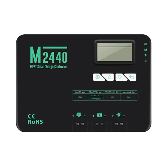 12/24V 20A 30A 40A MPPT solar power regulator MPPT Solar Charge Controller for RV