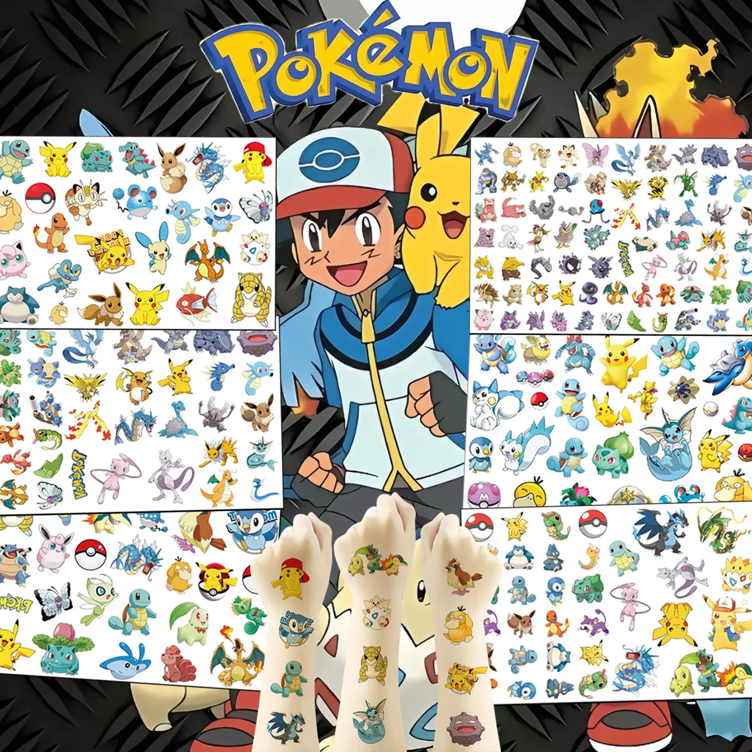 1Pcs New Pokemon Pi…