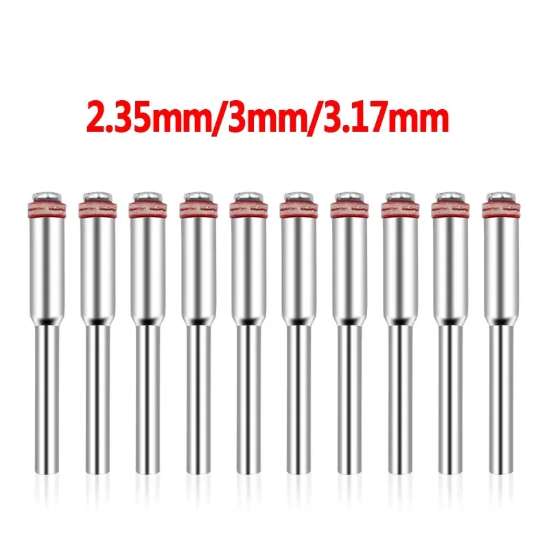 8Pcs Dremel Accessories 3mm Miniature Clamping Connecting Lever Polishing Wheel Mandrel Cutting Wheel Holder for Rotary Tool