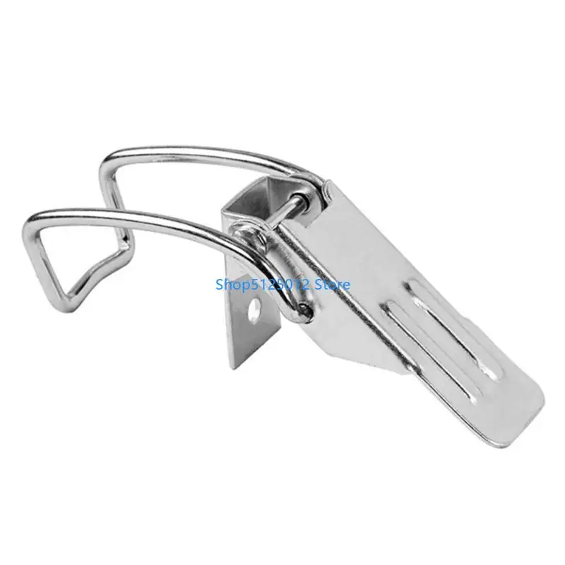 

G8TC Set of 5 Vacuum Lock Vacuum Cleaner Bucket Clip Stainless Steel Texture for Vacuum Cleaner Drums Home and Commercial Use
