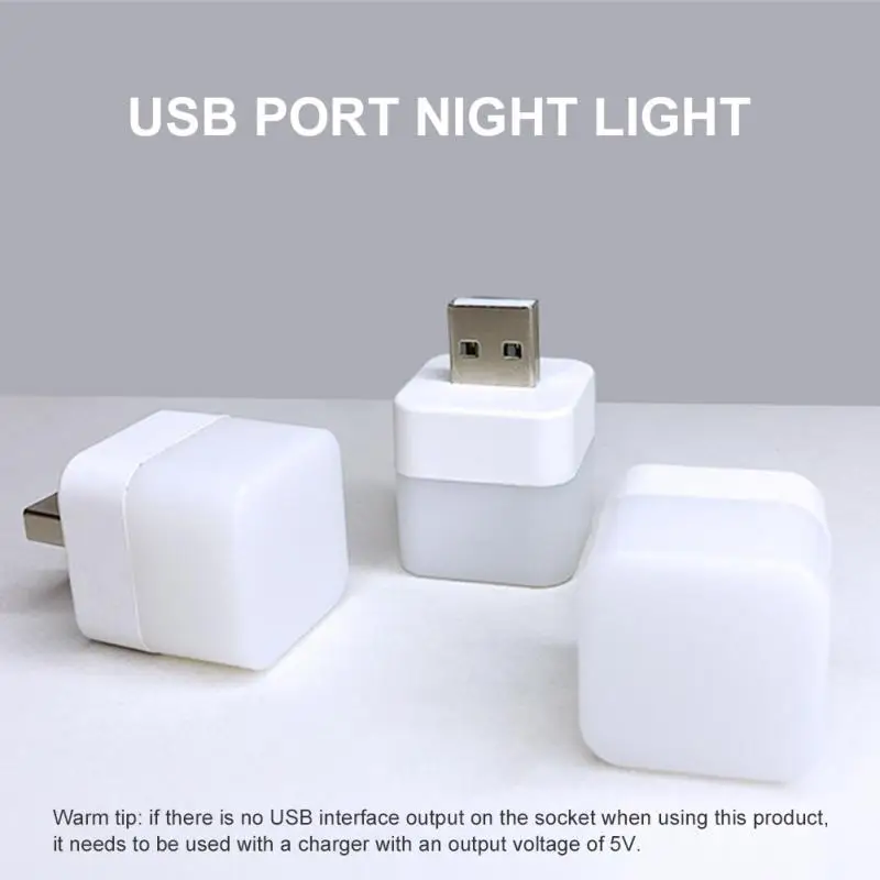 Usb Book Lights Reading Light Rechargeable Lamp Desk Lamp Mini Usb Plug Lamp Small Round Night Light
