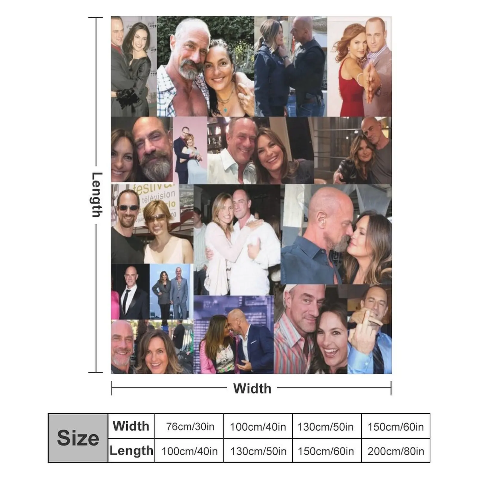 كريس ميلوني وماريسكا هارجيتاي رمي بطانية لينة أفخم منقوشة أريكة سياحية بطانيات الشتاء الدافئة