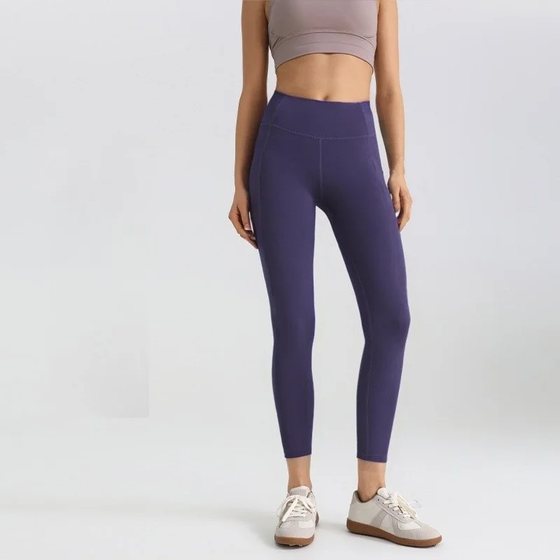 ヨガパンツ 速乾 レディース レッド ピンク JK 肌に優しい 不透明 プレミアムプリント カラー 秋 冬 Vウエスト インビジブル タイトニング イン