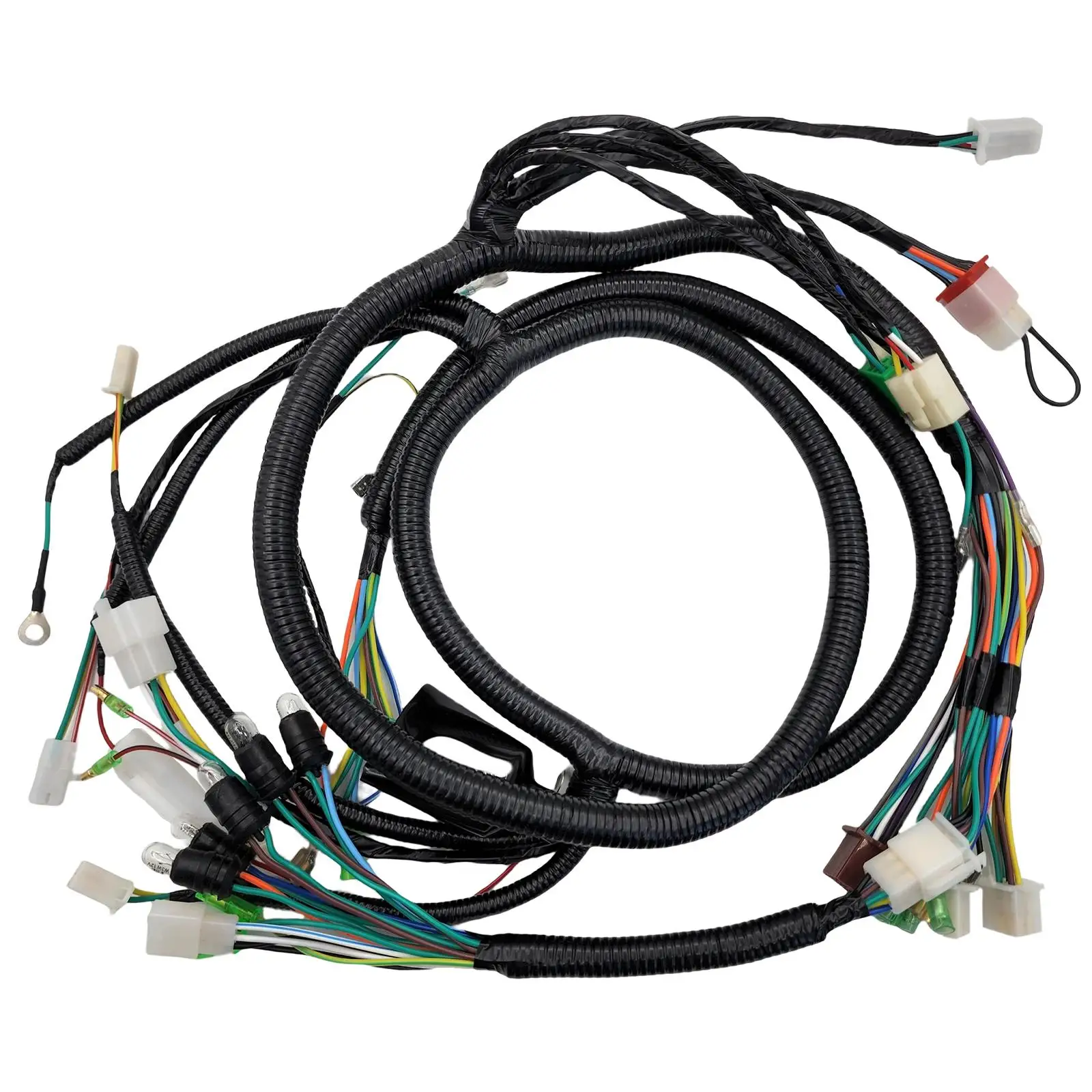 Replacement Harness Kits Replaces Wiring Harness for 50cc Scooters with 50cc Gy6 Engines Car Accessories Premium