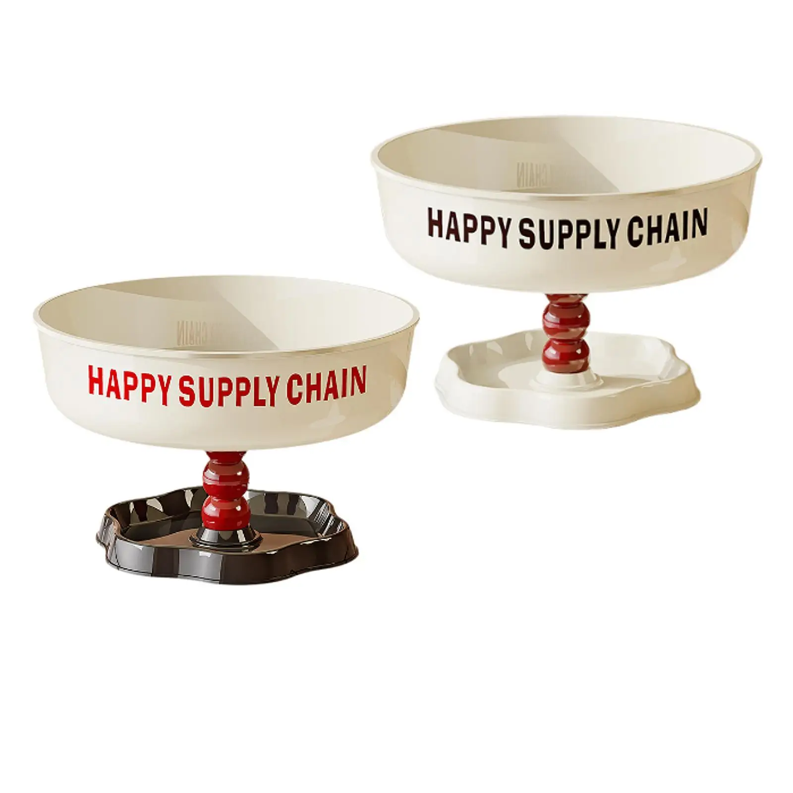 

Kitchen Storage Basket Stand Organization Fruit Bowl with Stand for Restaurant Counter Dinning Room Parties Veggies Fruits