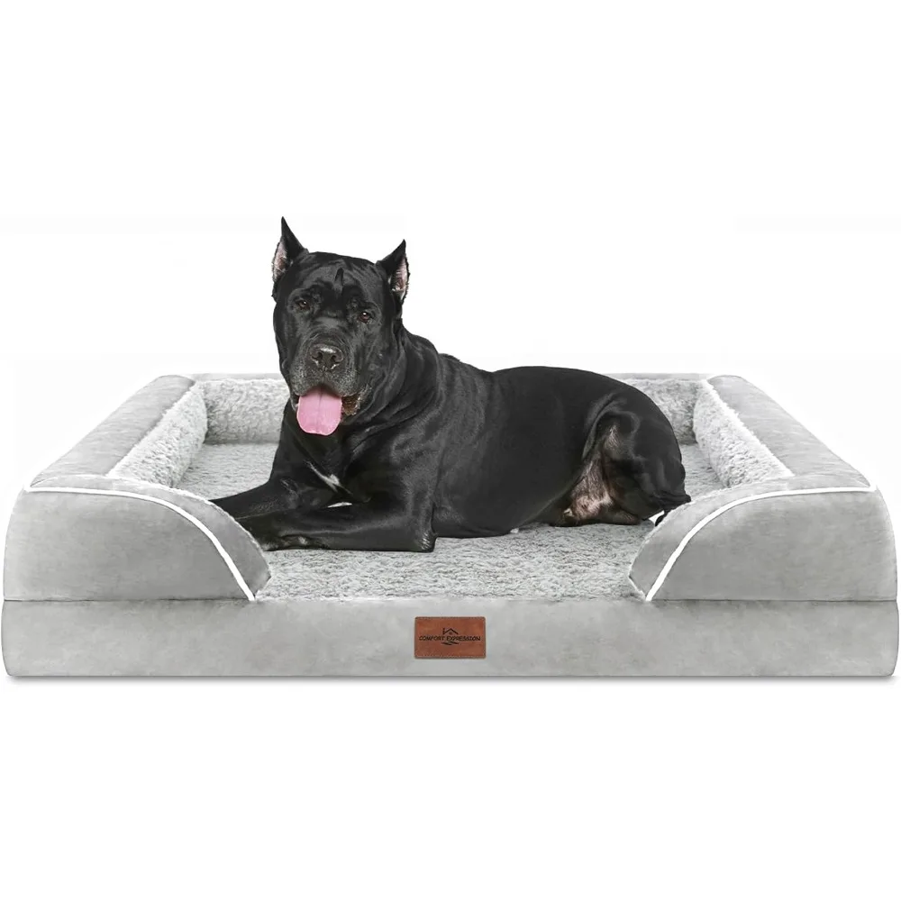 

Waterproof Orthopedic Dog Bed Jumbo Dog Bed for Extra Large Dogs Pillow Animal Products Kittens Goods Puppy Accessories Pet Beds