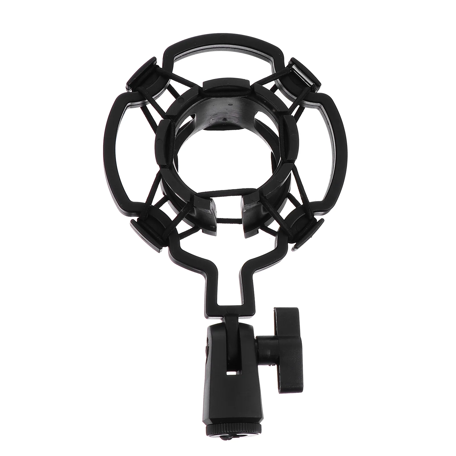 

Microphones Shock Mount Anti-Vibration Suspension Holder Rack Shockproof Shockmount for Black Clip