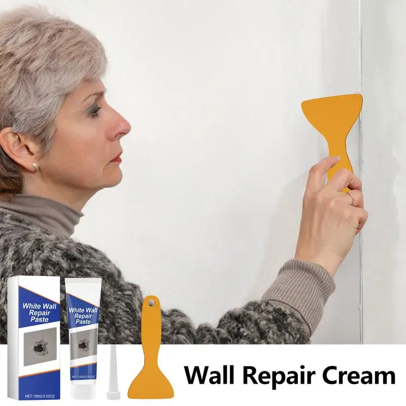 Wall Repair Kit Wall Repair Large Hole Patch Kit With Scraper Large Hole Drywall Patch Wall Mending Agent For Removing Wall