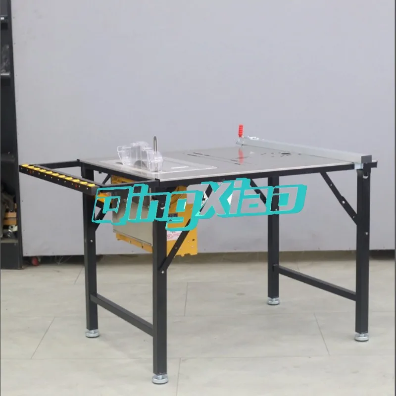 Picture 6: Multifunctional Portable Folding Saw Table Woodworking Workbench Electric Lifting Operating Platform