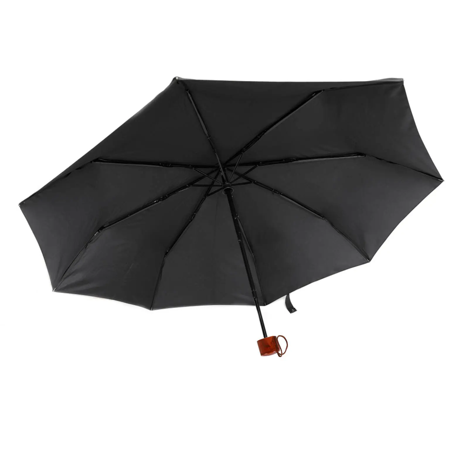 

Прочная пластиковая ручка для зонта от дождя, сменная складная ручка с имитацией древесины, нескользящая эргономичная рукоятка для ежедневного использования