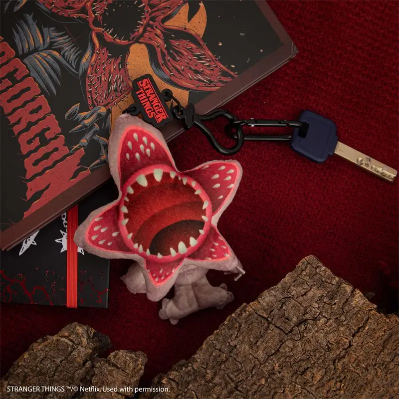 

Stranger Things Plush Pendant Stuffed Animal Figure Keychain Bag Accessory Official Merchandise Eleven Demogorgon Mike Lucas Max