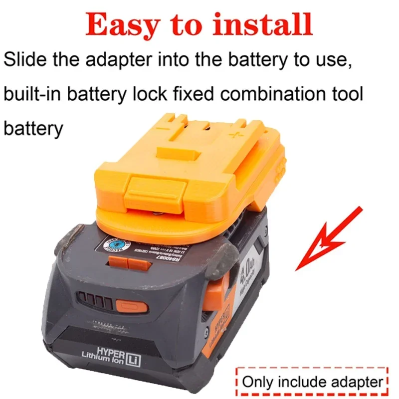 Batterijadapter/converter voor Bosch 18V Li-ion gereedschap converteren naar AEG RIDGID 18V Li-ion batterijadapter elektrisch gereedschap accessoires