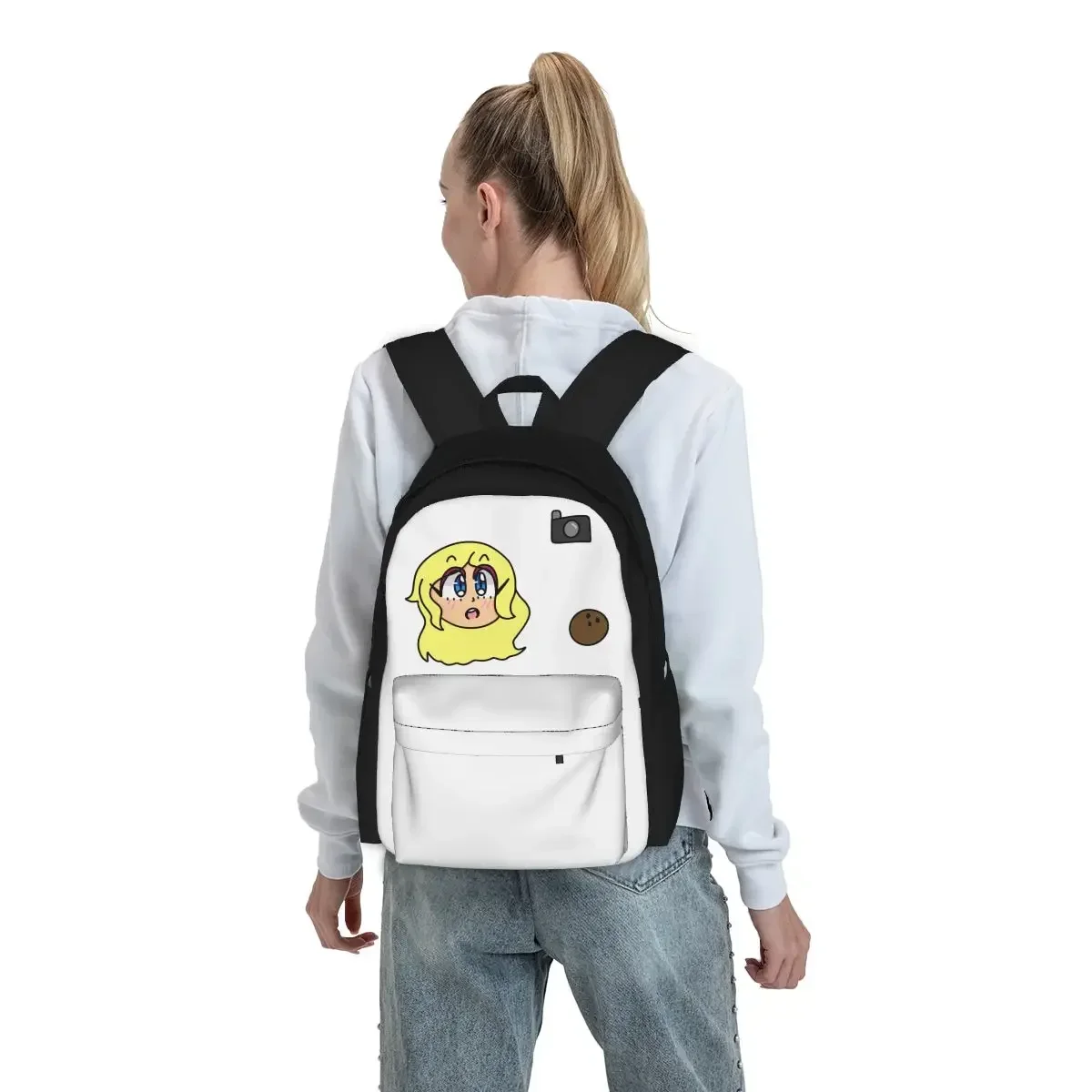 Haley Stardew Valley ملصق حزمة حقائب الظهر بنين بنات حقيبة الكتب الأطفال الحقائب المدرسية للأطفال حقيبة الظهر حقيبة كتف للسفر #4
