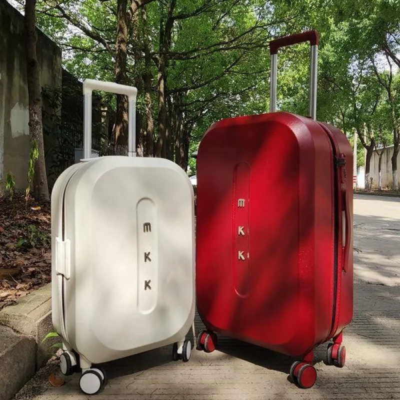 

Internet Celebrity Luggage Personality Boarding Bag Checked Suitcase Trolley Case Men's and Women's Suitcase Business Trip