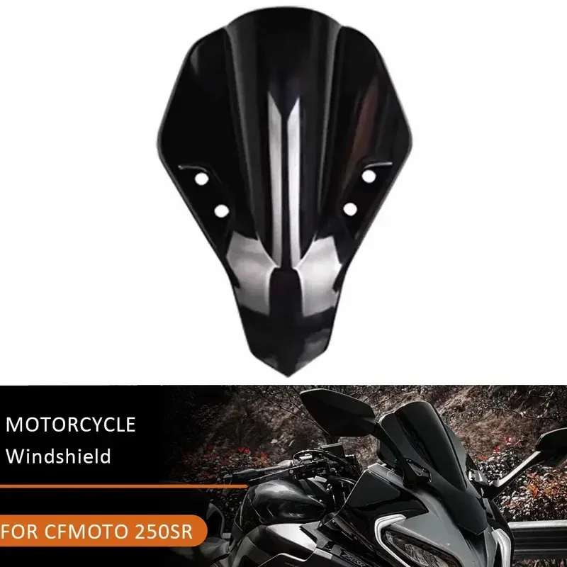Para CFMOTO CF MOTO 250 SR 2019 2020 2021 2020 2023 deflectores de parabrisas para parabrisas 250SR, accesorios de motocicleta