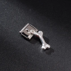 1pcs Women Italian Charm Bracelet Stainless Steel Links Fit 9mm Customs Free Product DIY Making Lovers Matching Bracelet