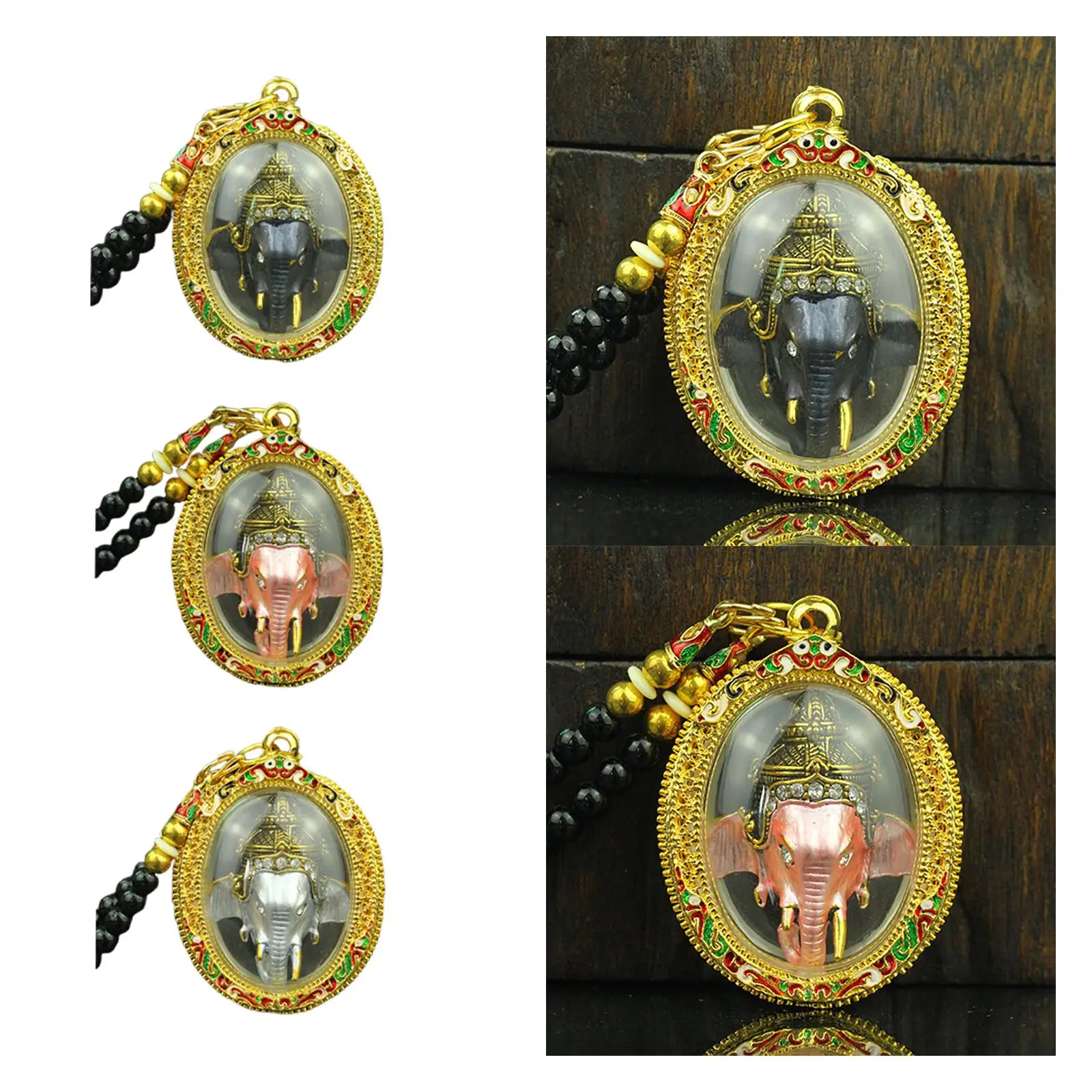 

Thai Buddha Amulet Pendant Southeast Asia Gift Traditional Thailand Necklace