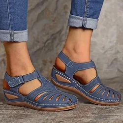 Kobiety letnie buty sandały plażowe damskie oddychające buty sandały na koturnie kobiety na zewnątrz obuwie damskie sandały damskie w ofercie