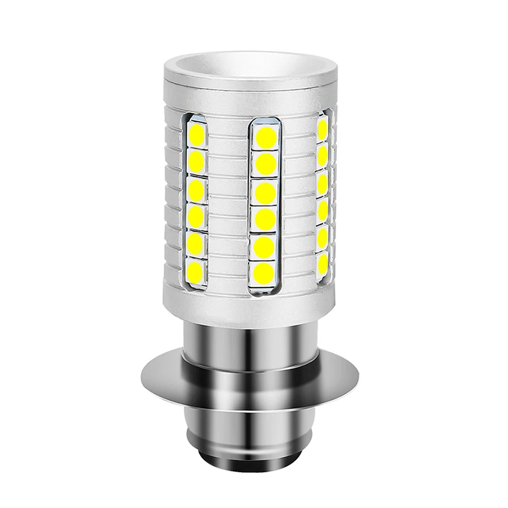 Aviation Aluminum Alloy LED Motorcycle Headlight H4 BA20D P15D for Long Lasting Durability and Heat Dissipation