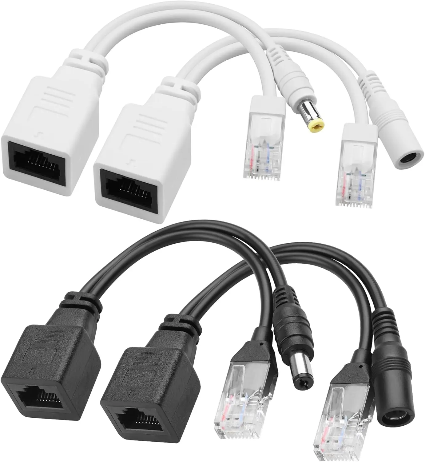 

Новый пассивный кабель-адаптер Power Over Ethernet (PoE), PoE-сплиттер, инжектор RJ45, модуль питания 12-48В для IP-камер