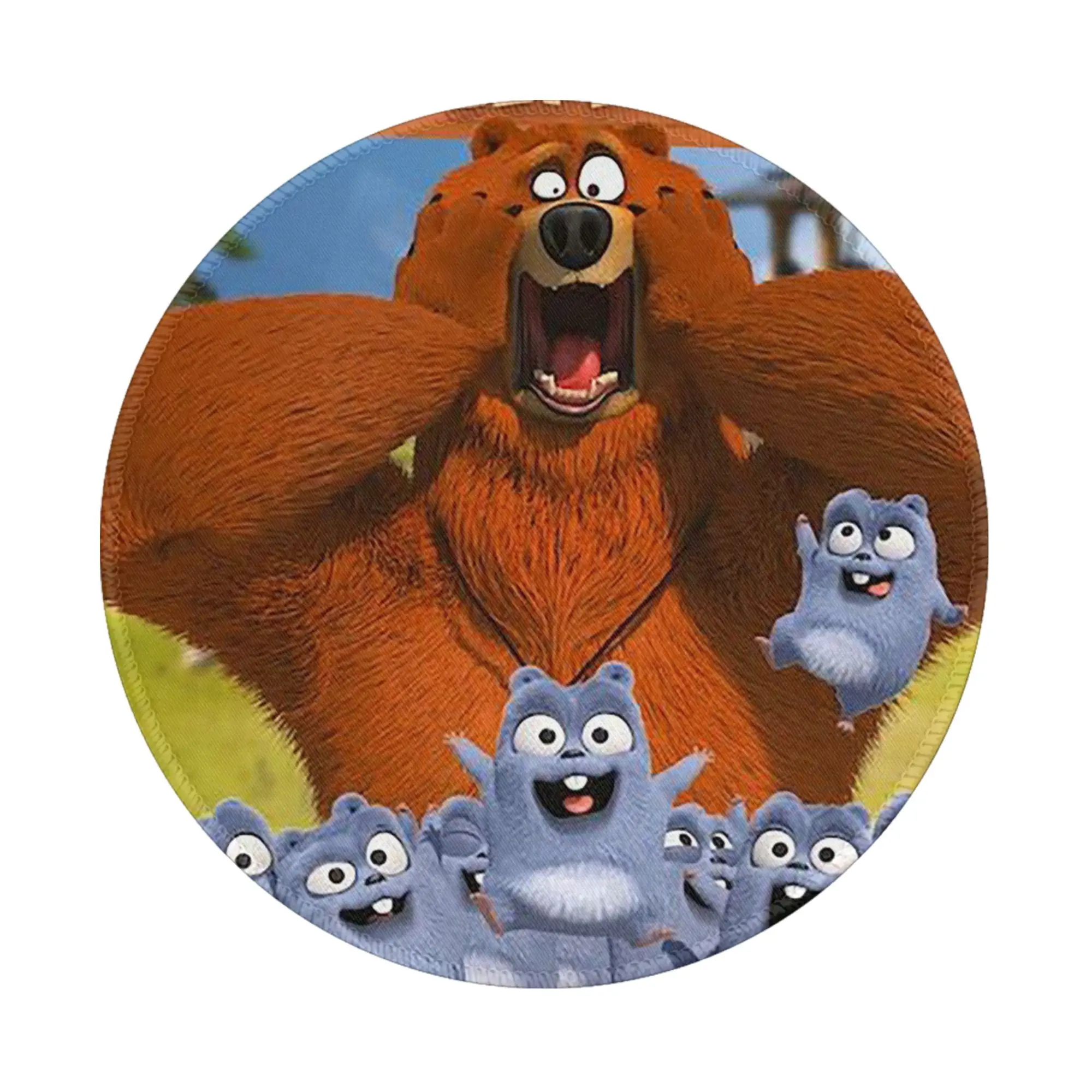 Animation Grizzy and the Lemmings Cartoon Anime  Mouse Pad Computer Keyboard Mouse Mat PC Laptop Desk Mat Accessories Table Mats