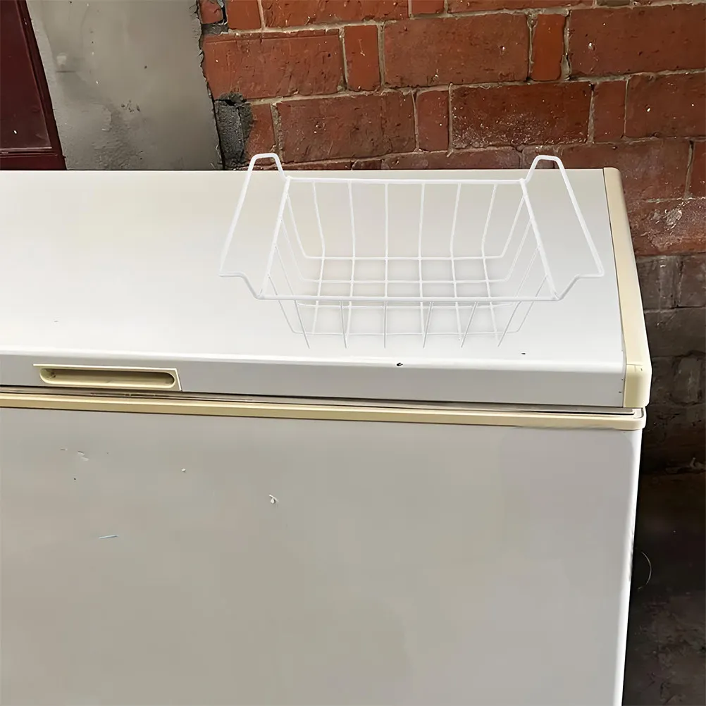 

Органайзер для морозильной камеры: штабелируемая корзина с ручкой, глубокая подвесная полка для хранения в холодильнике, внутренний контейнер для сортировки