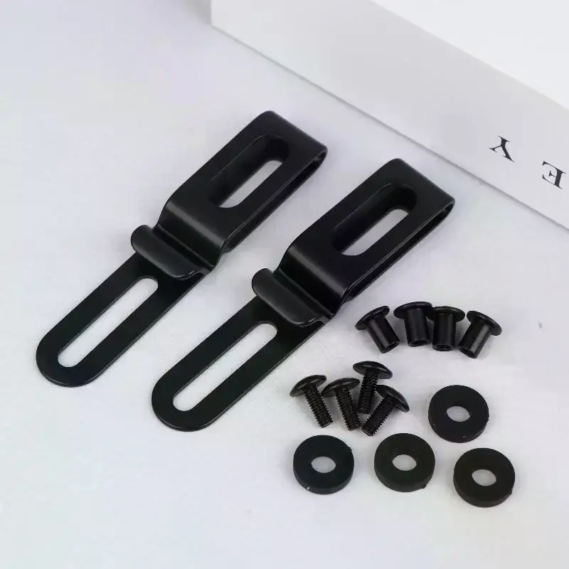 Stainless Steel Holsters Clip Sheath Waist Clip Accessories Back Clip Carrying Belt
