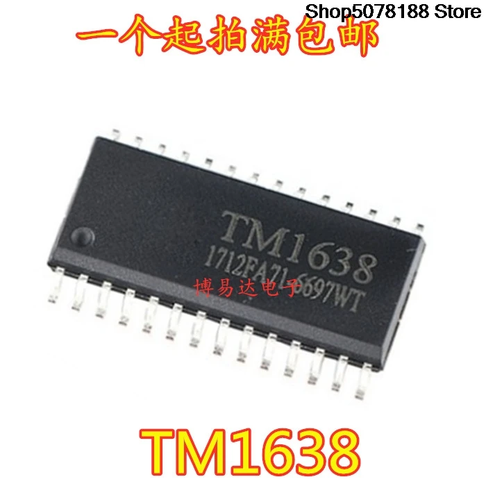 10 pieces Original TM1638 LED display driver control special IC SOP-28