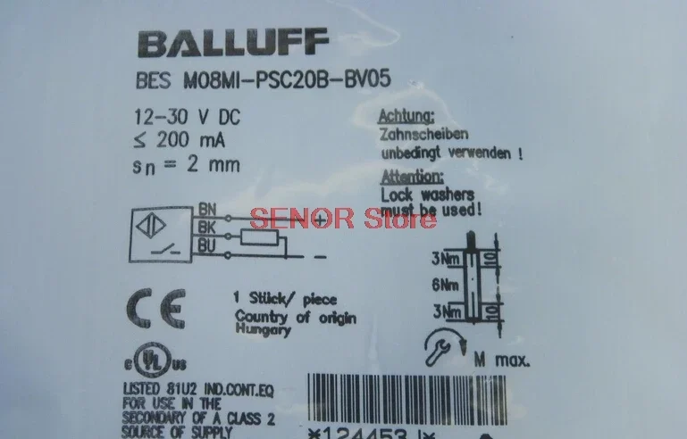 

Новый датчик BES M08MI-PSC20B-BV05