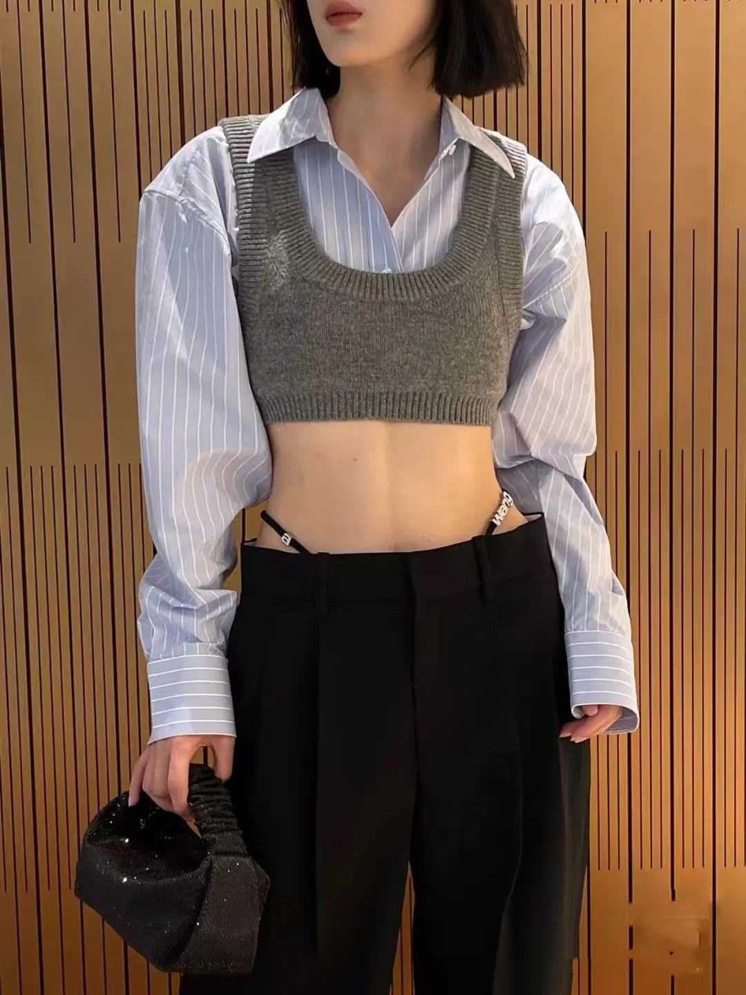 

Удобные брюки для поездок на работу: прямые, струящиеся, с высокой талией, широкие штанины, женские, длинные, весна-лето, новинка