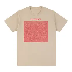 Joy Division UNKNOWN PLEASURES Vintage T-shirt LOVE WILL TEAR US APART POST PUNK Cotton Men T shirt New Tee Tshirt Womens Tops