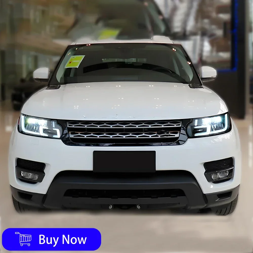 Car Front Lamps For Land Rover Range Rover Sport 2013-2017 LED Car Headlight Assembly Upgrade Projector Dual lens Accessories