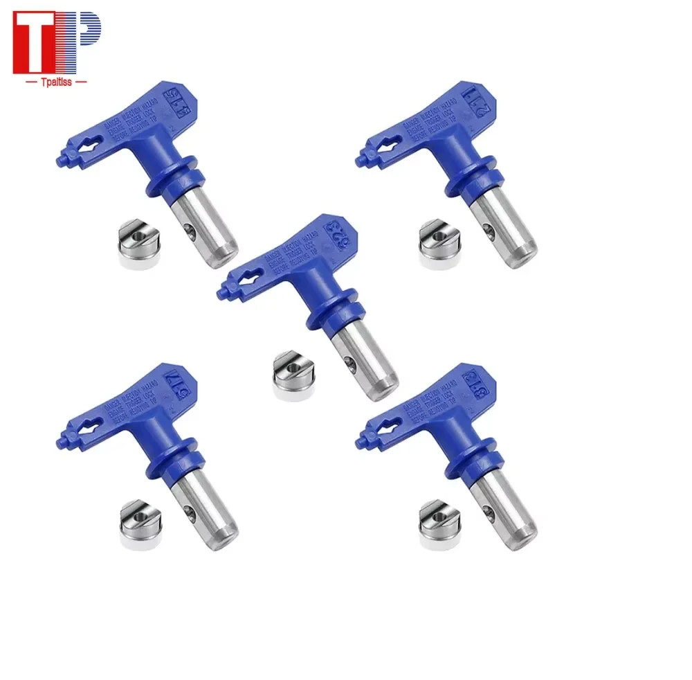 Tpaitlss  High Quality Spray Gun Accessories Blue Airless Nozzle Head Reversible Airless Spray Nozzle Head