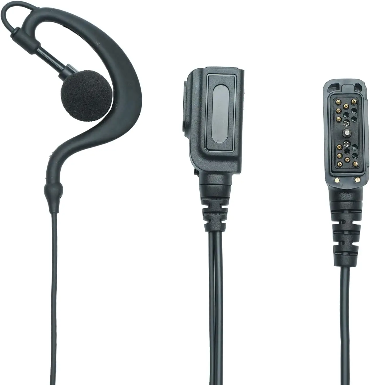 PD780 Earpiece Headset with PTT Mic for HYT Hytera PD782 PD702 PD782G PD782I Walkie Talkie Two Way Radio