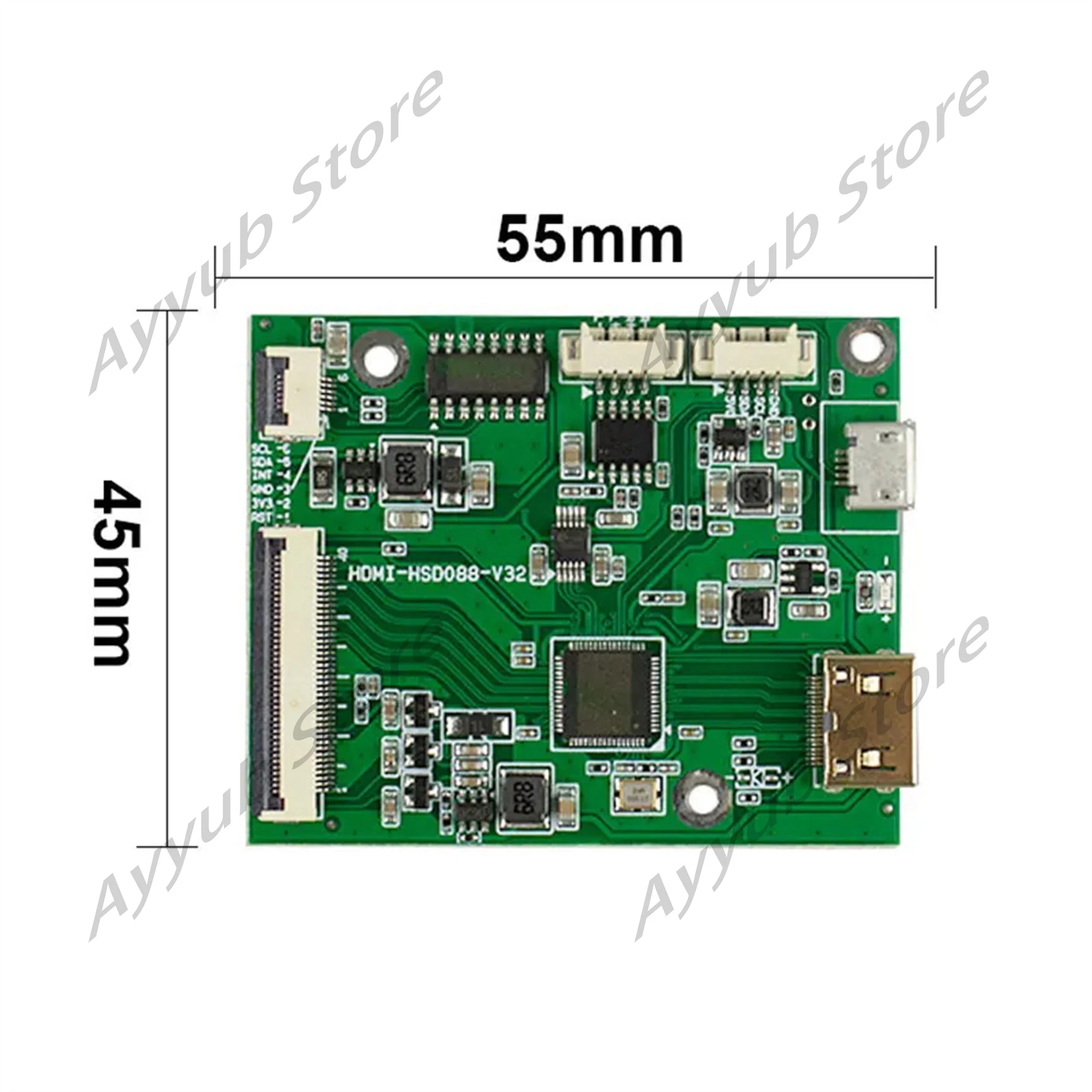 Per il HSD088IPW1-A00 muslima00 pannello di visualizzazione dello schermo LCD da 8.8 pollici TFT 1920*480 vista posteriore dell\'auto e altri Sses