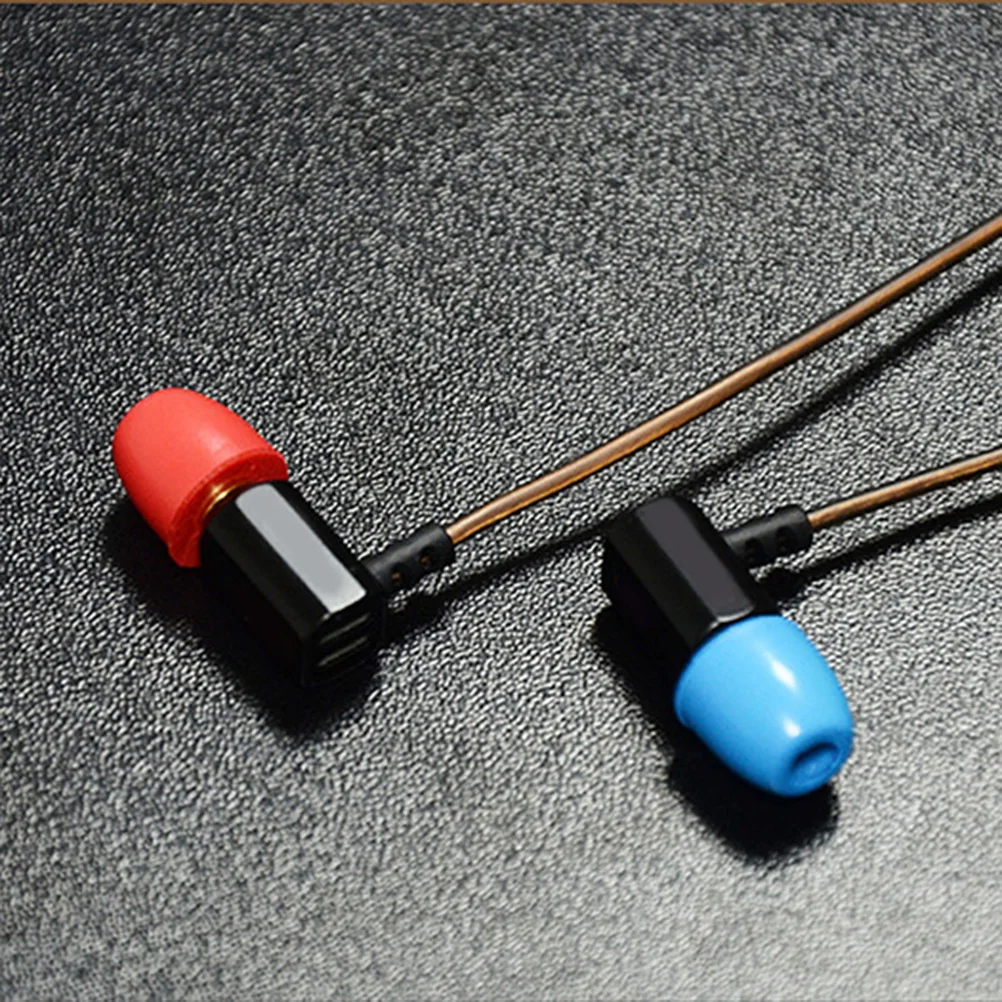 

Memory Ear Tips For In-Ear Headphones Enhanced Bass Comfortable Fit During Sports Transparent Design Replacement Earbud