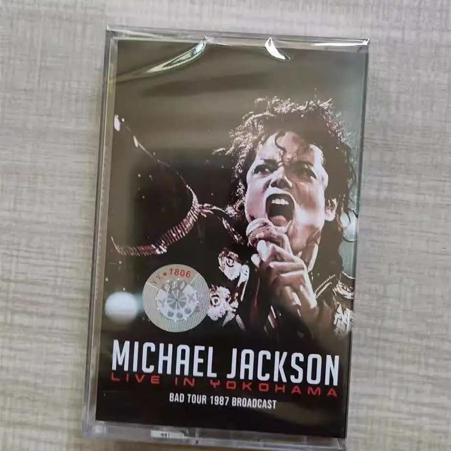 

Michael Jackson Live in YOKOHAMA Music Magnetic Tape Greatest Hits Album Cassette Cosplay Walkman Car Recorder Soundtracks Box