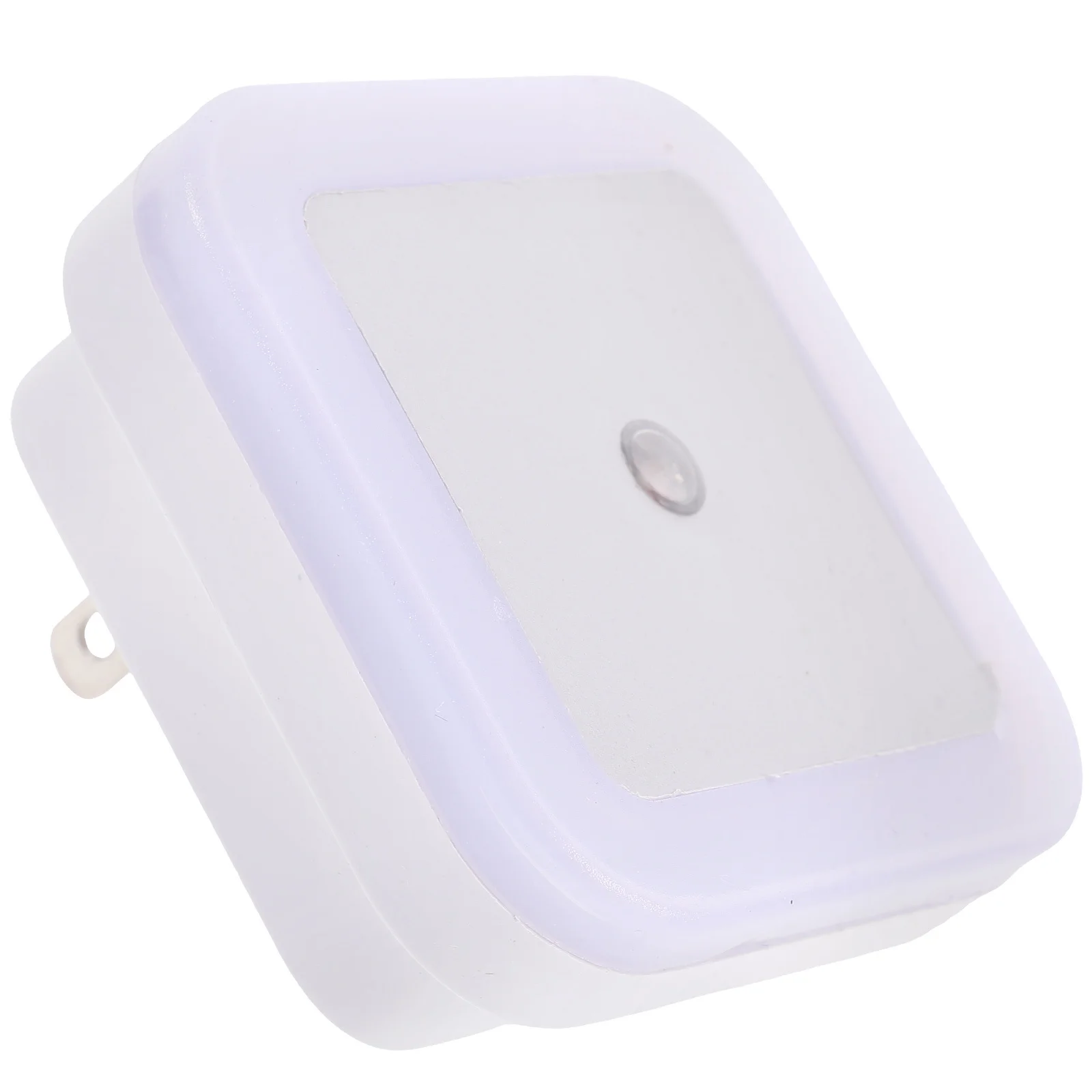 Led Night Light Wall Plug-In Small Night Lamp With Us Plug Saving Long Lasting Portable Compact Square Light Ring