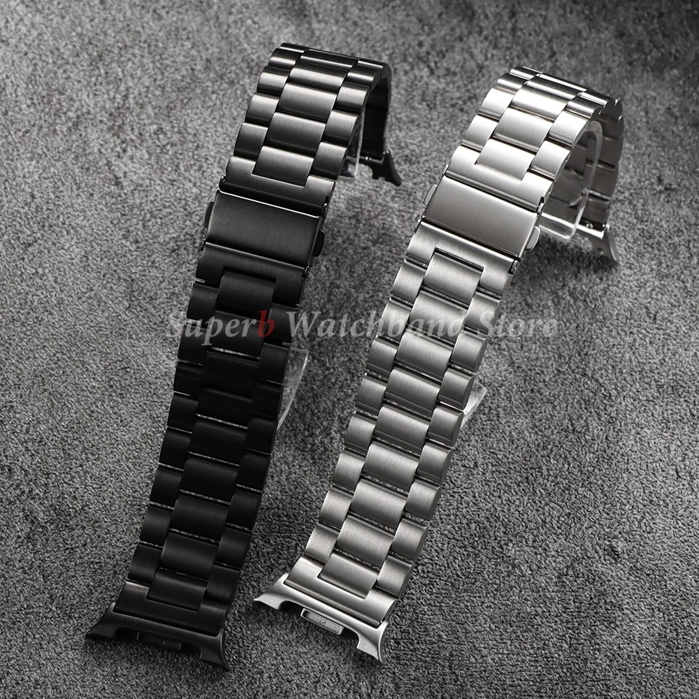 Stainless Steel Strap for Samsung Galaxy Watch 8 Classic Metal Watchband Bracelet for Samsung Watch 8 40mm 44mm Ultra2 Band